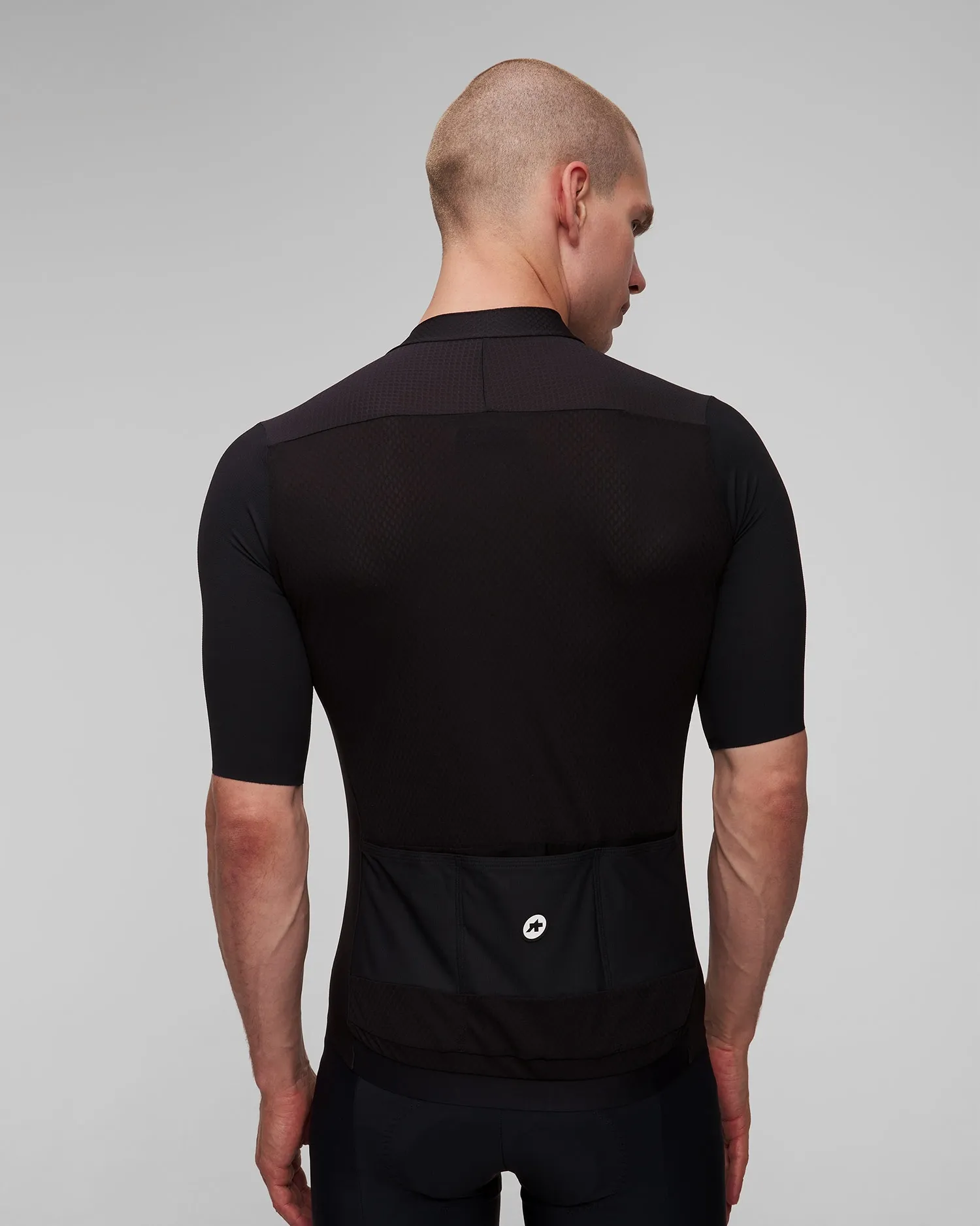 Men's black cycling T-shirt Assos Mille Gt Jersey S11 1120373-18