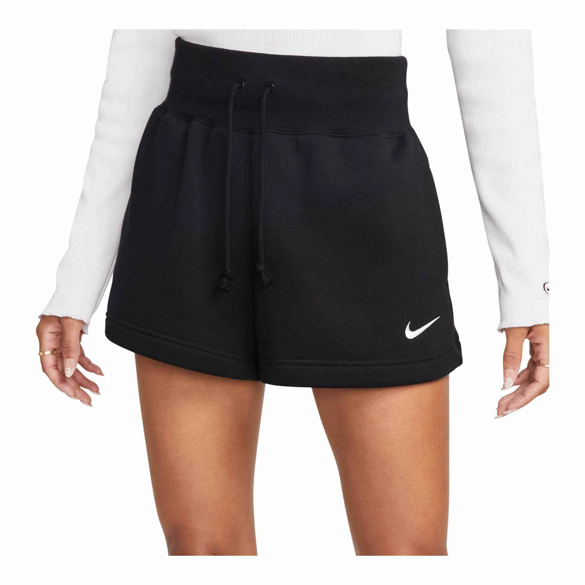 Nike Sportswear Phoenix Fleece Women's High-Waisted Shorts - Clothing