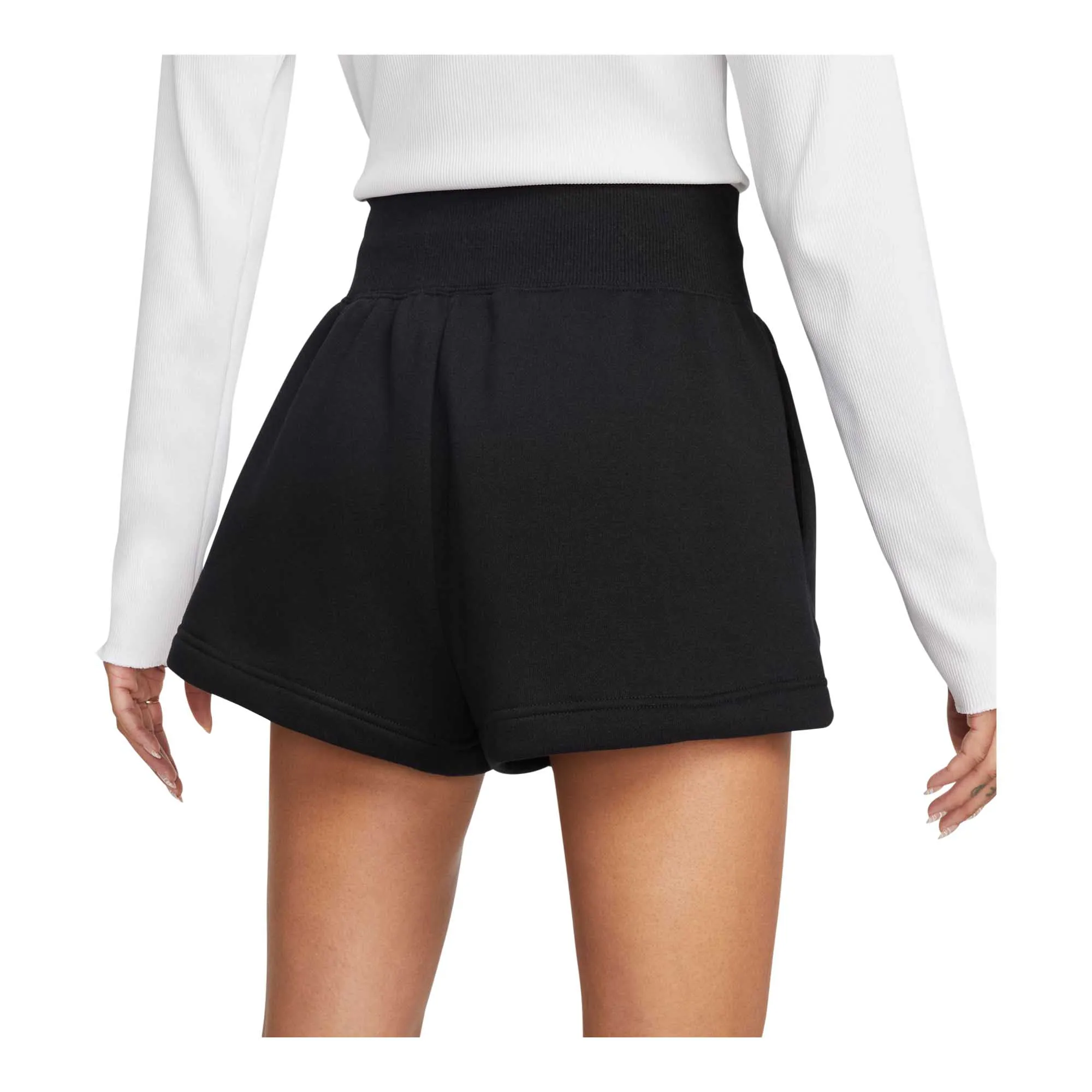 Nike Sportswear Phoenix Fleece Women's High-Waisted Shorts - Clothing